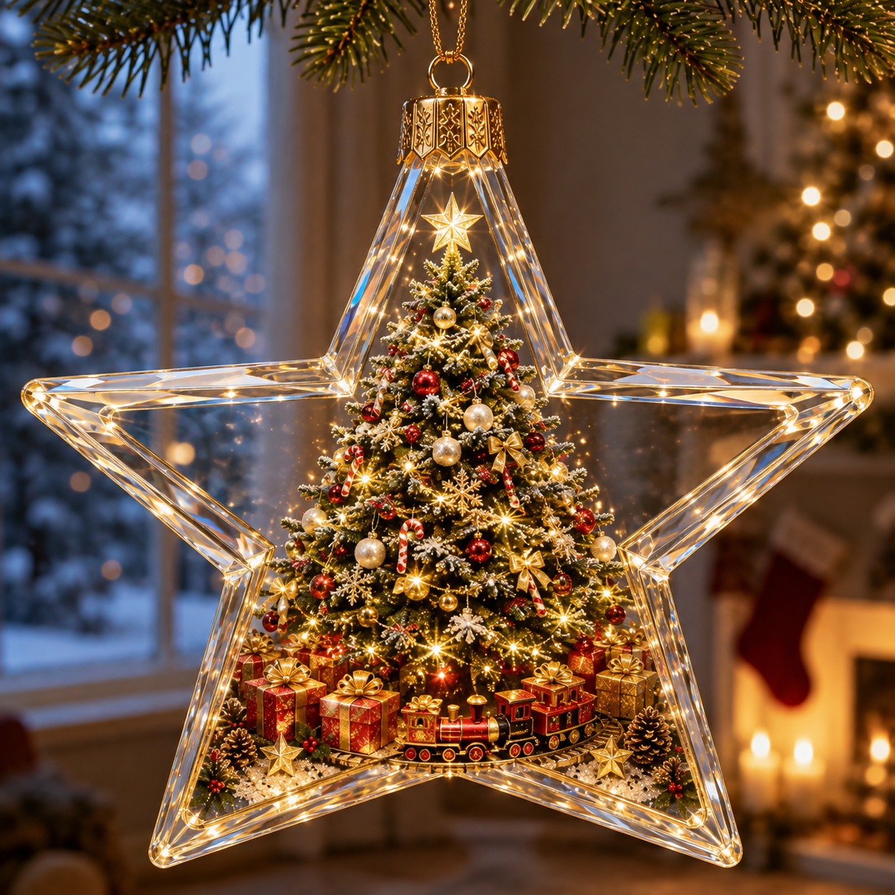 🔥Limited time 70% OFF -✨🎄 Glowing Christmas Story Ornament