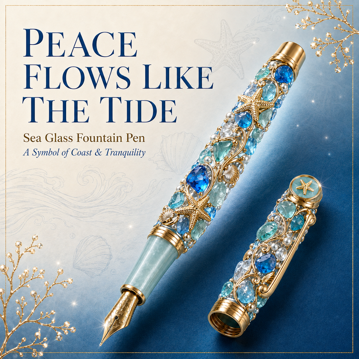 Crystal Botanical Fountain Pen Collection – Meaningful Gifts Inspired by Nature