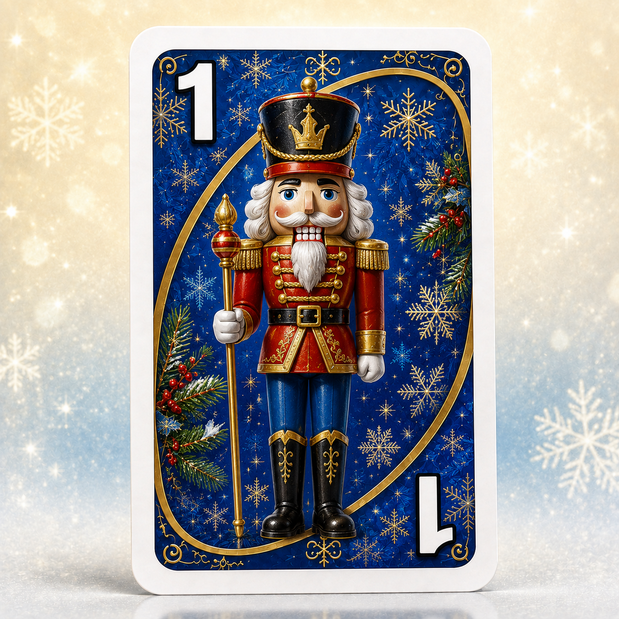 🃏UNO Christmas Edition🎄 – Holiday Family Card Game with 112 Festive Cards