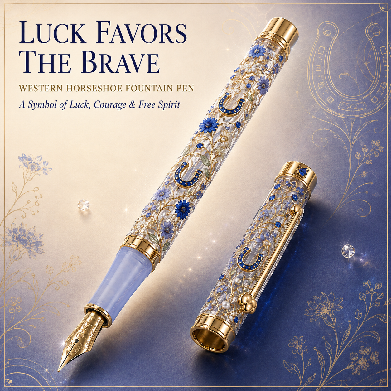 Crystal Botanical Fountain Pen Collection – Meaningful Gifts Inspired by Nature
