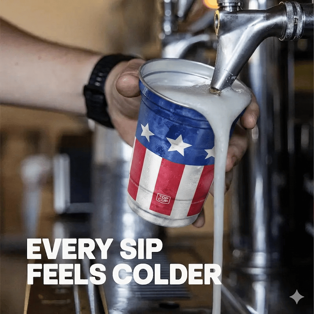 🇺🇸 250th Anniversary Patriotic Aluminum Party Cups