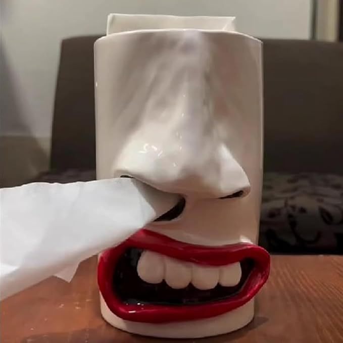 Funny Face Tissue Holder