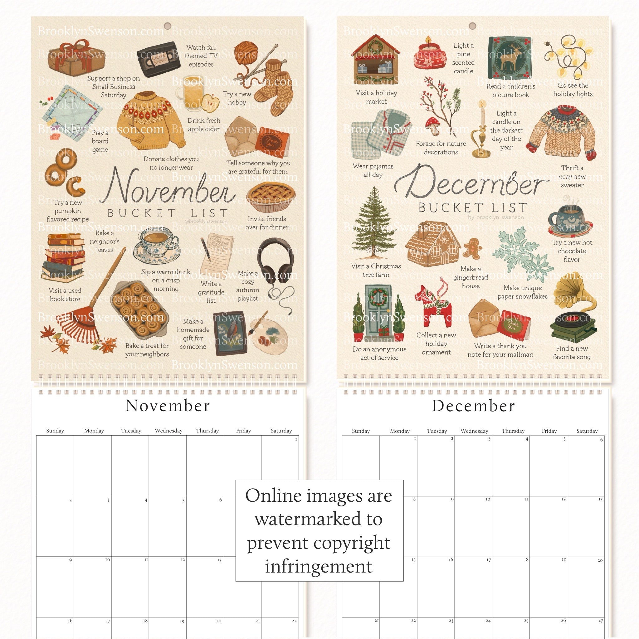 🎁Limited Promotion🎄2025 Bucket List Calendar