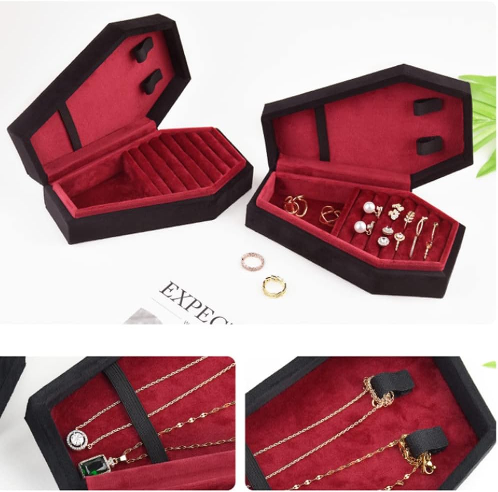 ⚰️Gothic Coffin Jewelry Storage Box