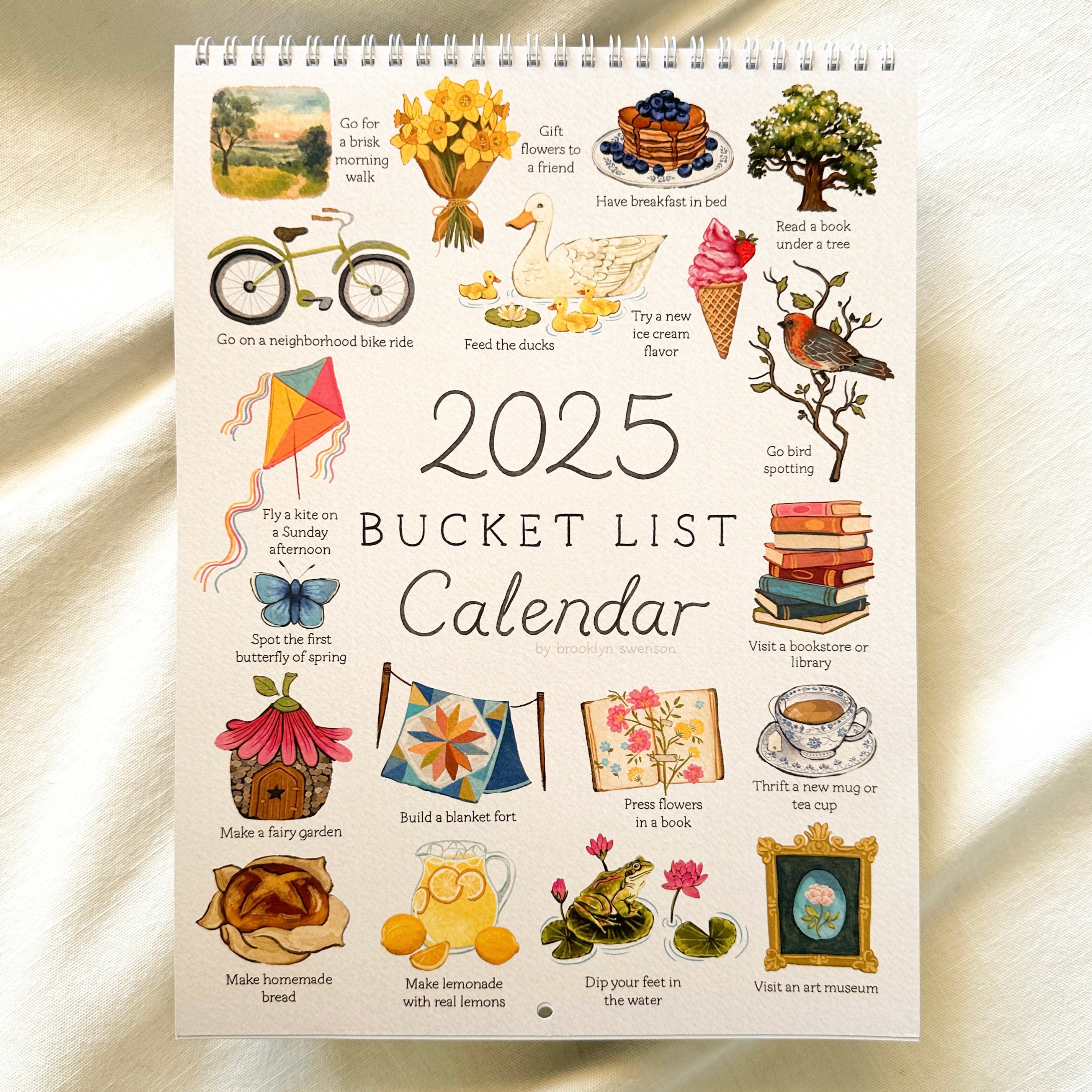 🎁Limited Promotion🎄2025 Bucket List Calendar
