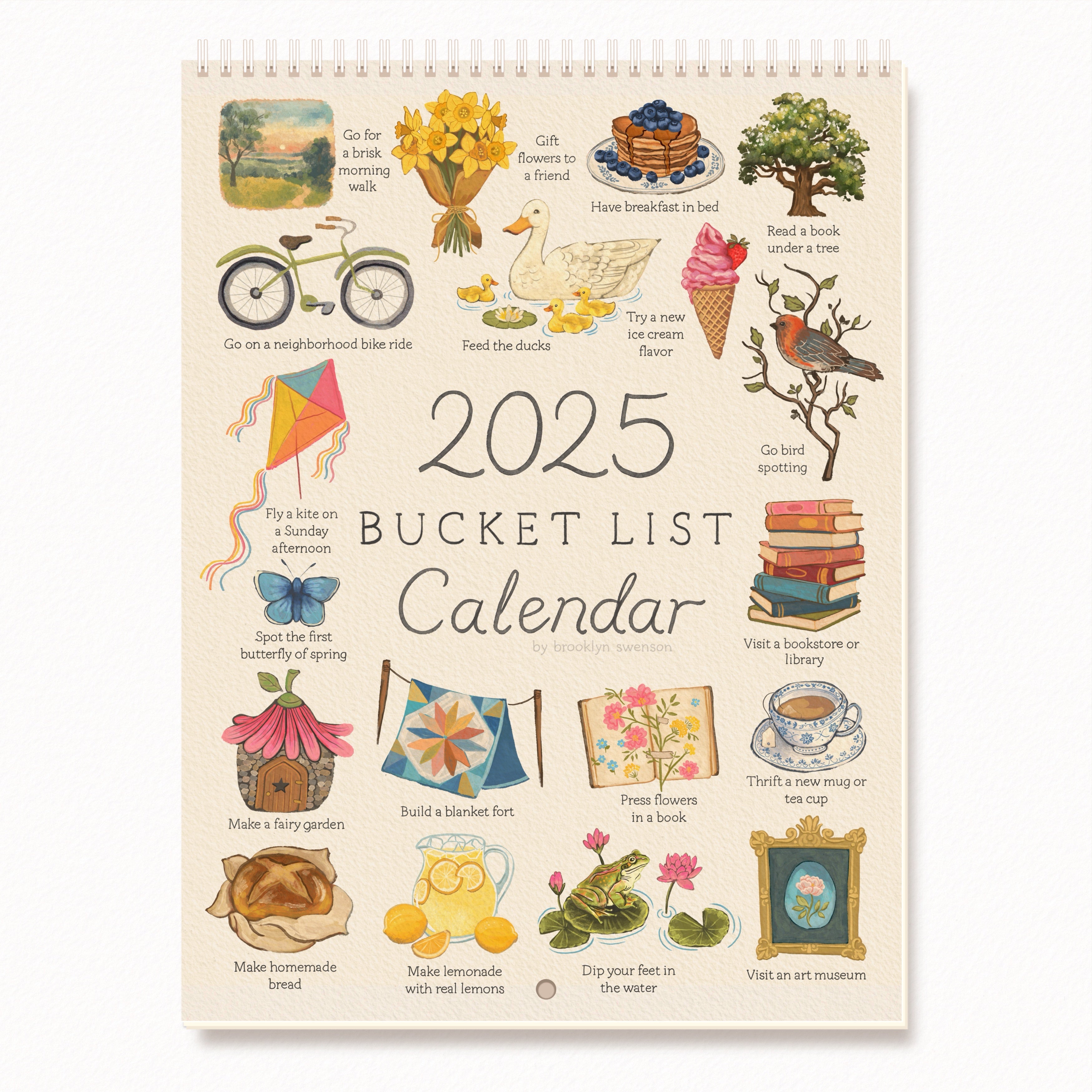 🎁Limited Promotion🎄2025 Bucket List Calendar