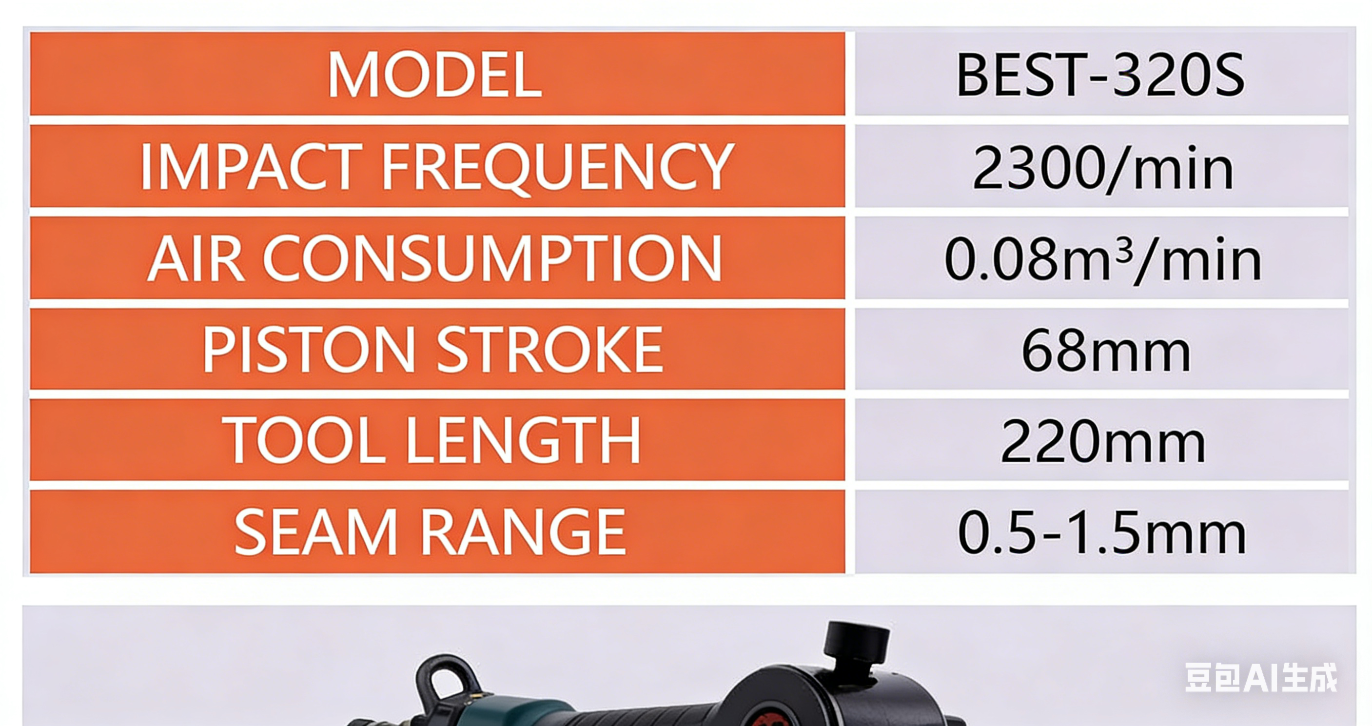 Pneumatic Seam Closer