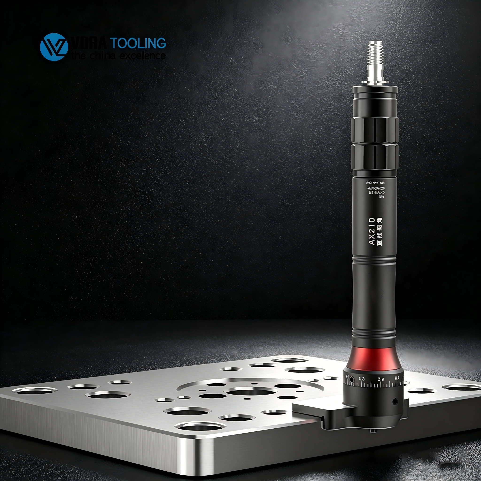 AX207 Mini Pneumatic Chamfering Machine 30000RPM Handheld Air Beveling Machine Trimming Machine 45°