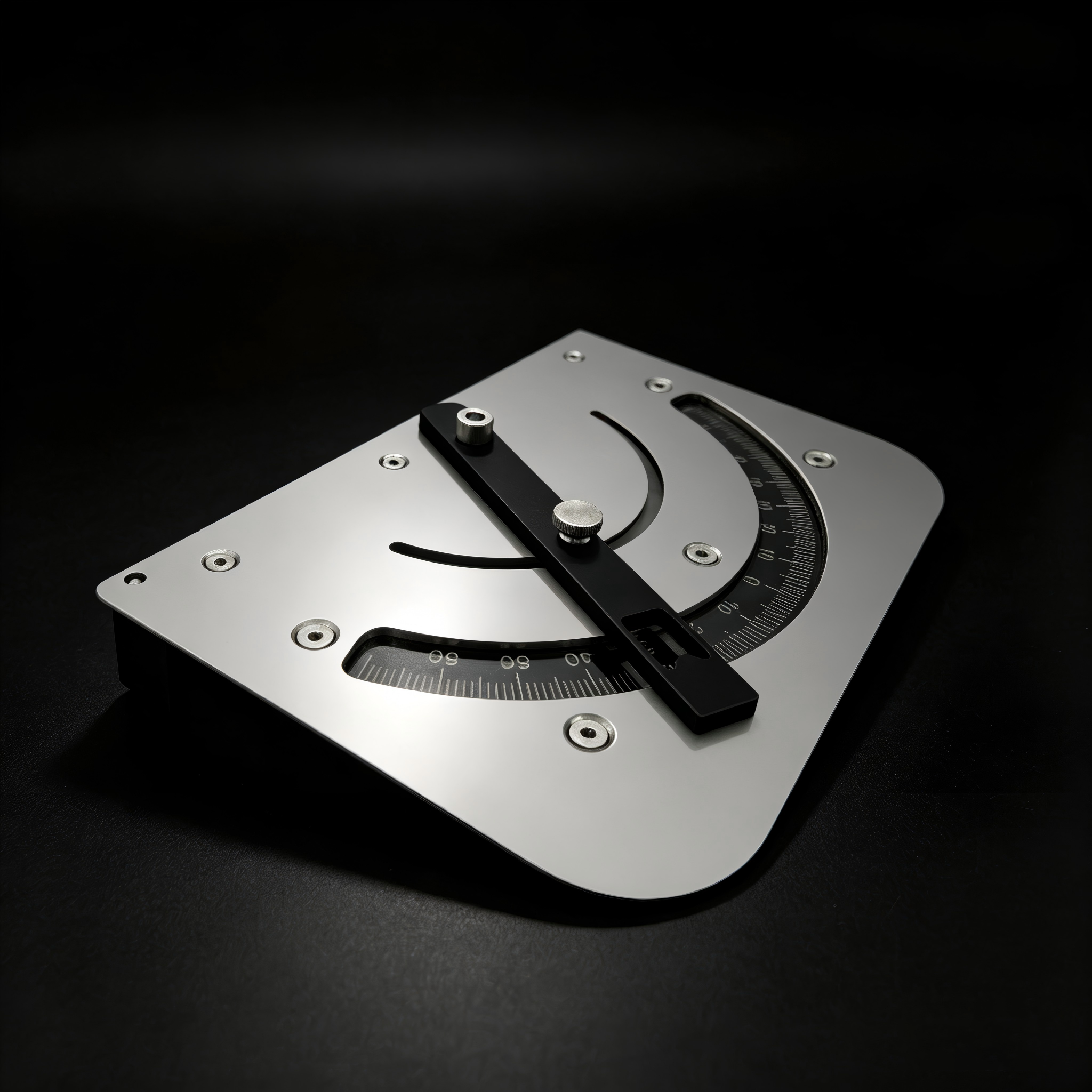 Magnetic squaring arm for press brake