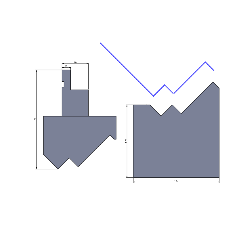 Press Brake Tooling Special Tools  VR0004