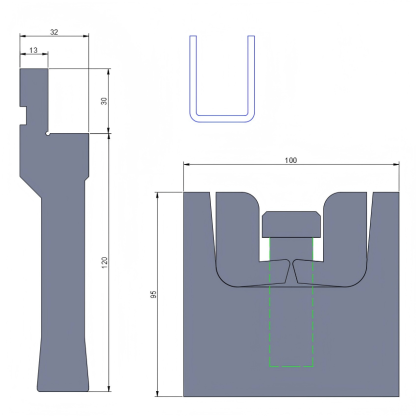 Press Brake Tooling Special Tools  VR0022