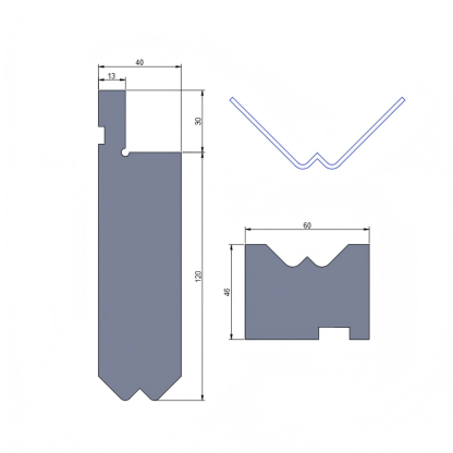 Press Brake Tooling Special Tools  VR0017