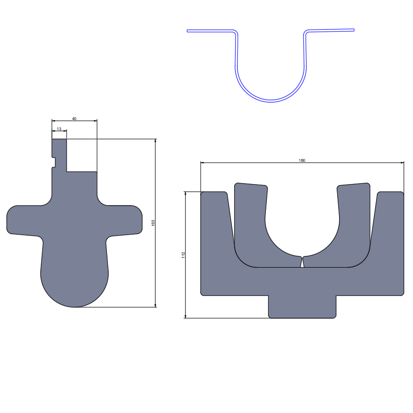 Press Brake Tooling Special Tools  VR0037