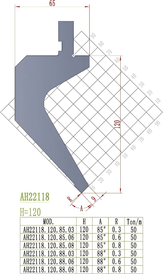 European Precision Style Punch AH22118