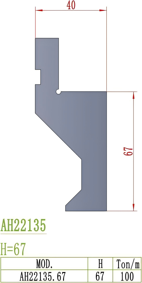 European Precision Style Punch AH22135