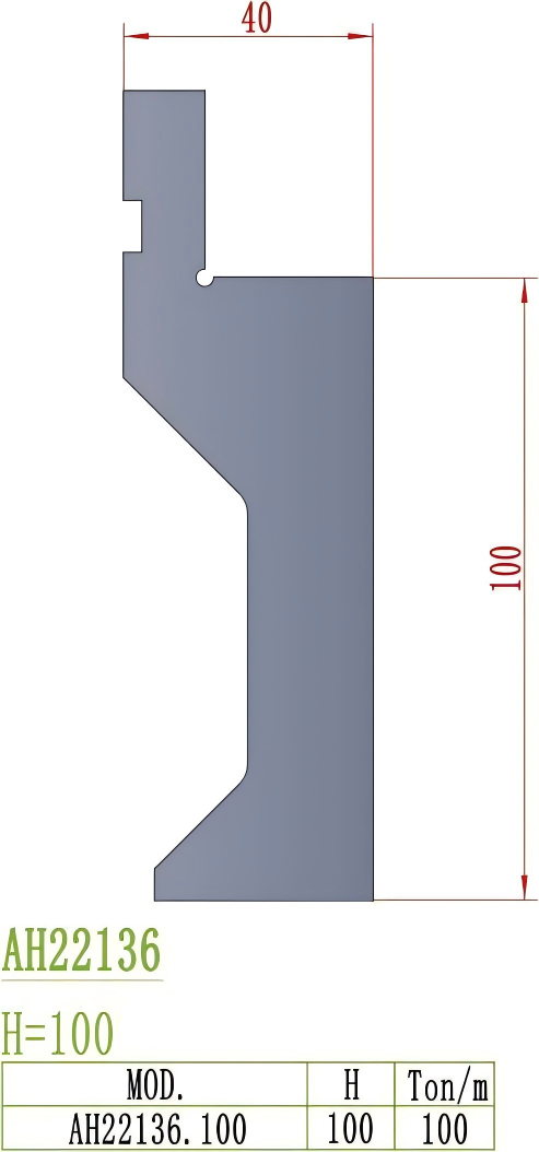 European Precision Style Punch AH22136