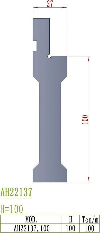 European Precision Style Punch AH22137