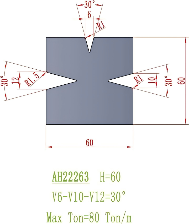 European Precision Style Die AH22263