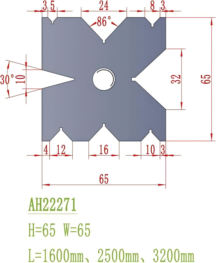 European Precision Style Die AH22271