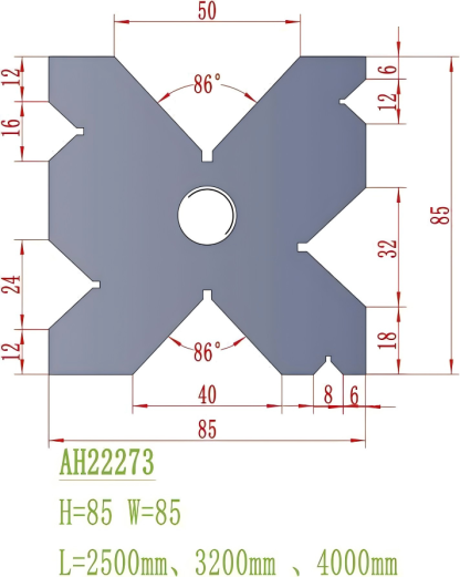 European Precision Style Die AH22273