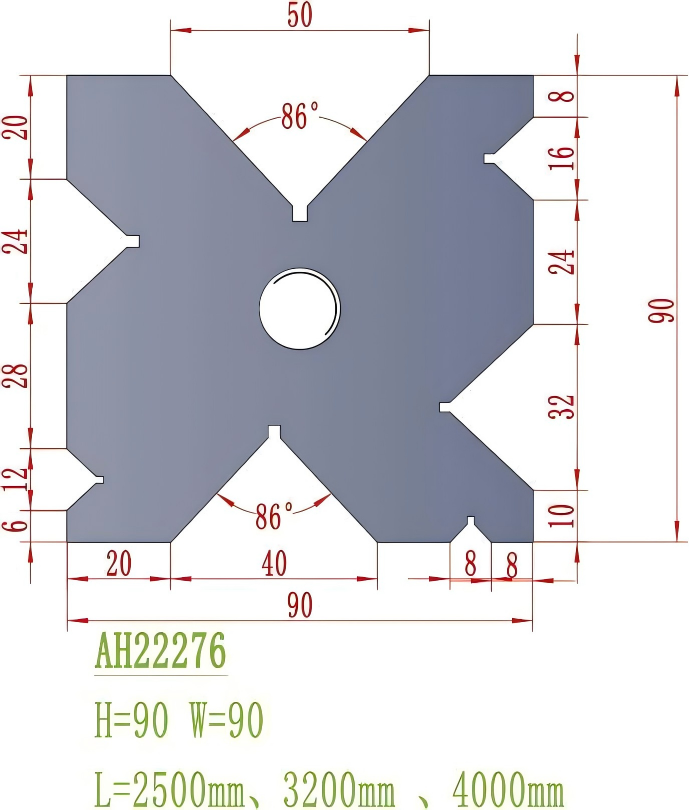 European Precision Style Die AH22276