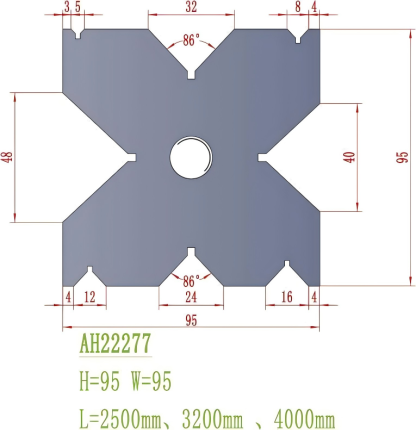 European Precision Style Die AH22277