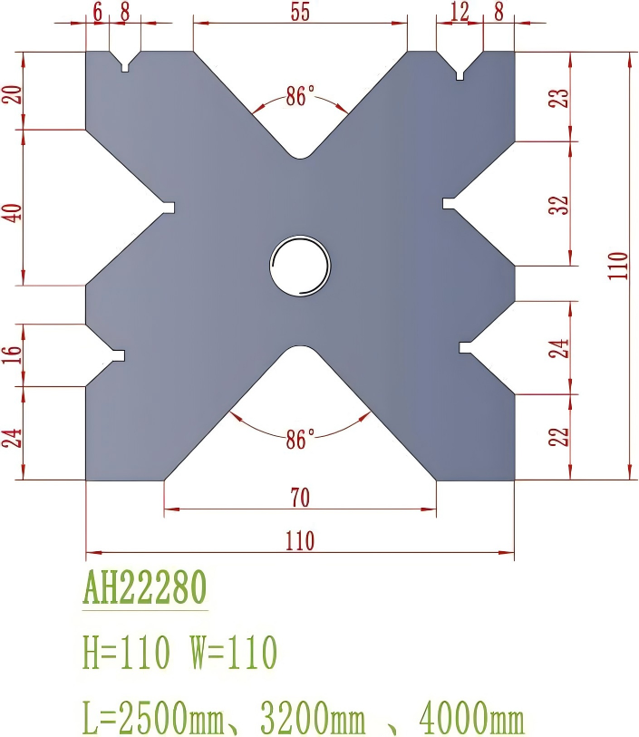 European Precision Style Die AH22280