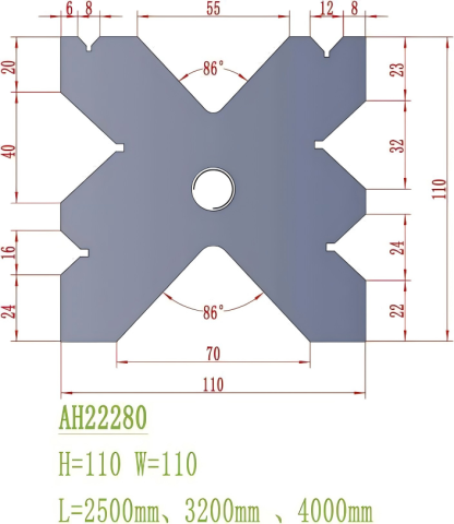 European Precision Style Die AH22280