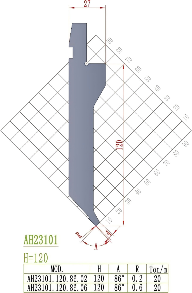 Amada Precision Style Punch AH23101