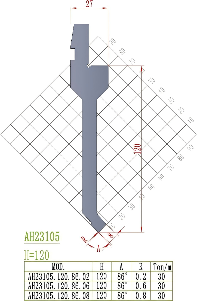 Amada Precision Style Punch AH23105