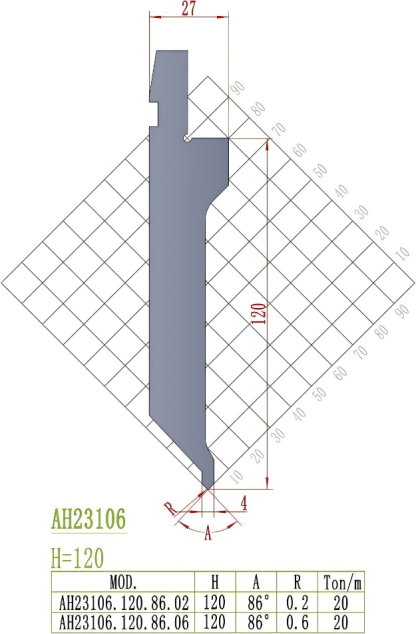 Amada Precision Style Punch AH23106