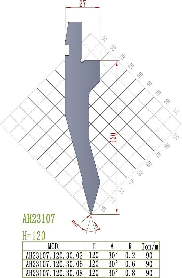 Amada Precision Style Punch AH23107