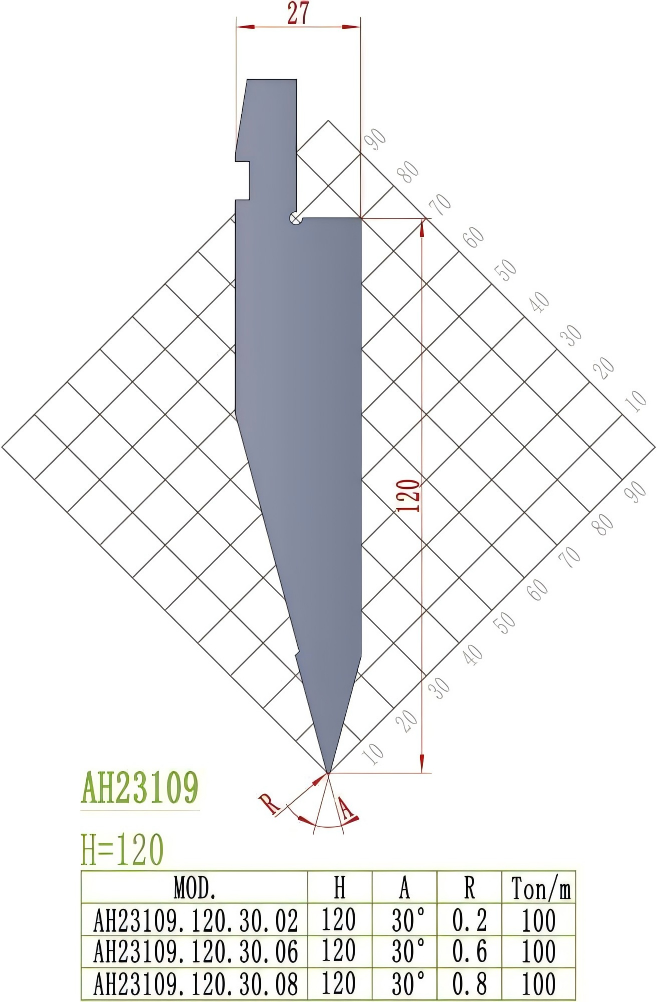 Amada Precision Style Punch AH23109