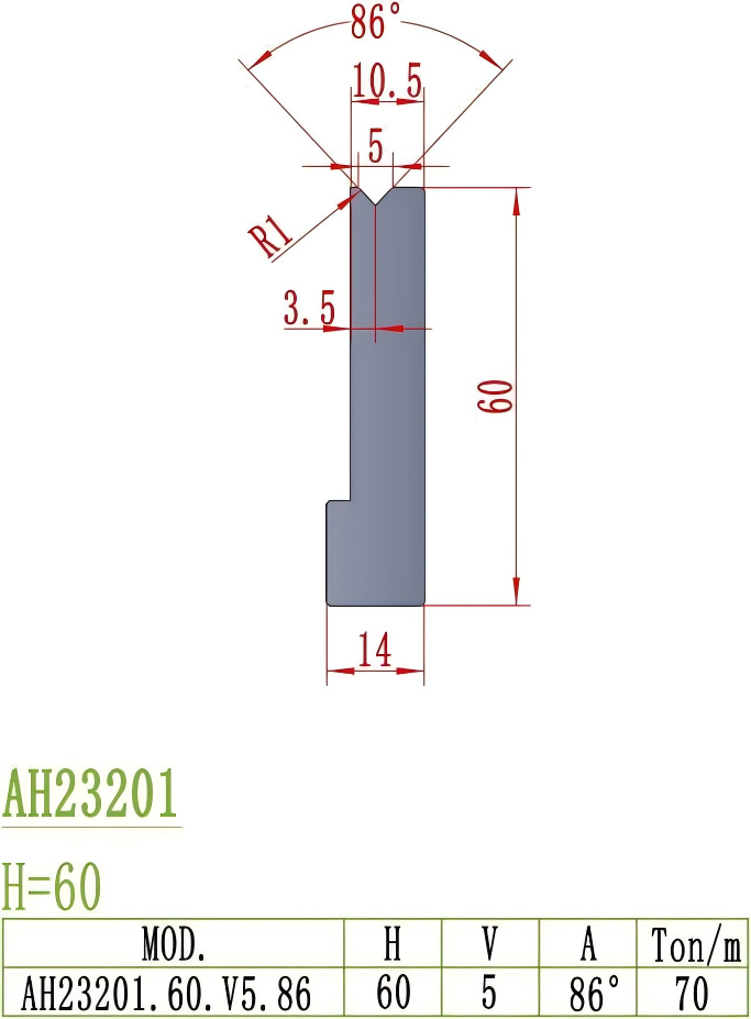 Amada Precision Style Punch AH23201