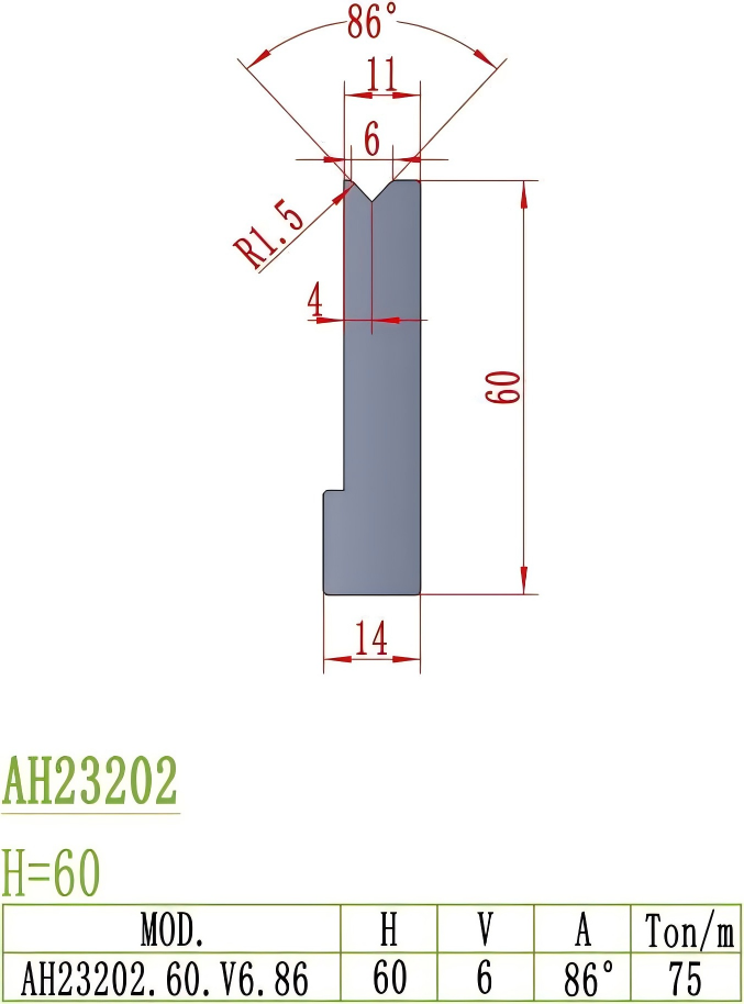 Amada Precision Style Punch AH23202