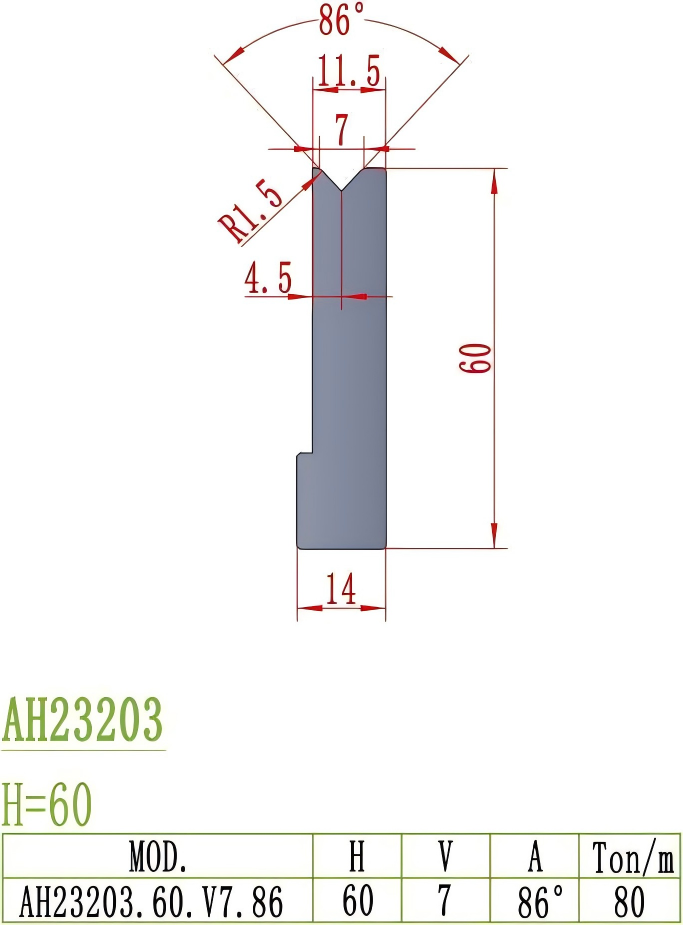 Amada Precision Style Punch AH23203