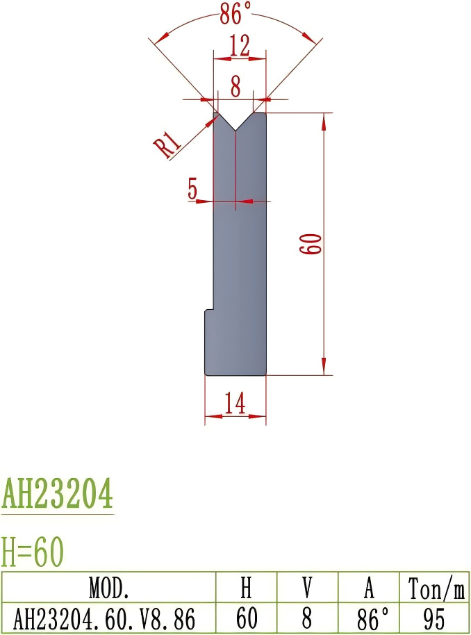 Amada Precision Style Punch AH23204