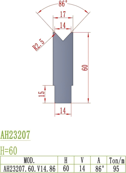 Amada Precision Style Punch AH23207