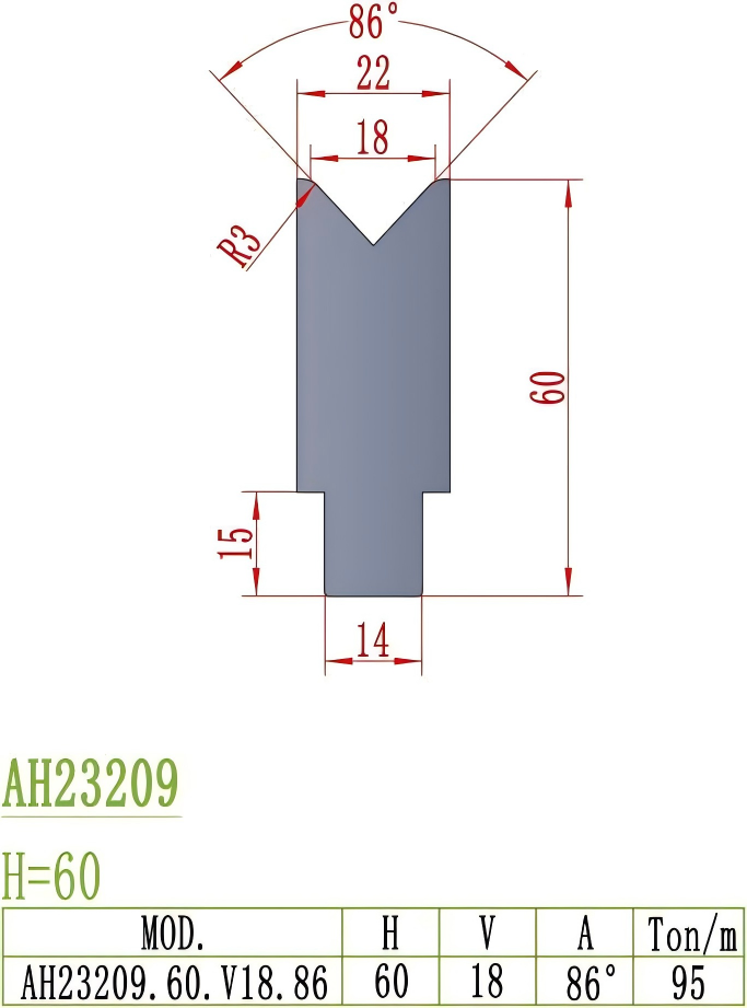 Amada Precision Style Punch AH23209