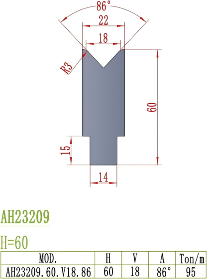 Amada Precision Style Punch AH23209