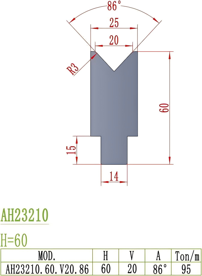 Amada Precision Style Punch AH23210
