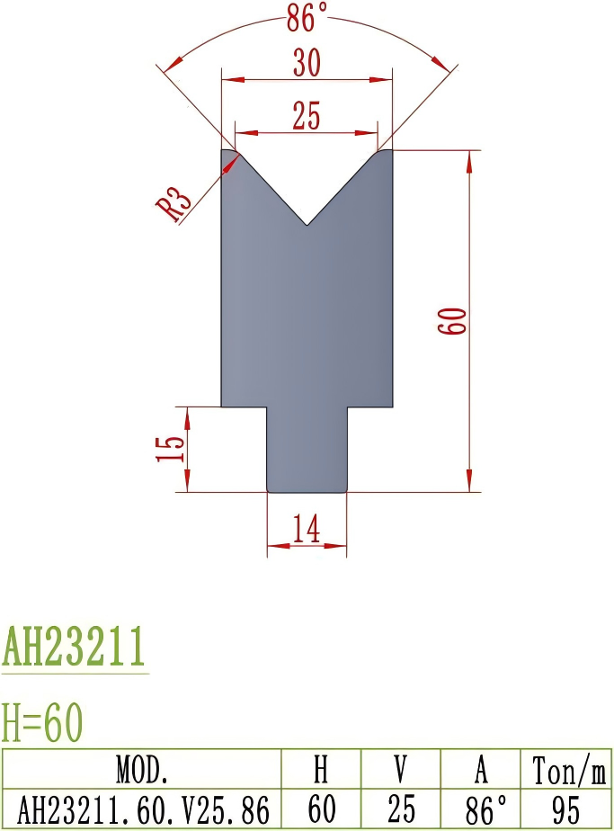 Amada Precision Style Punch AH23211