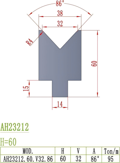 Amada Precision Style Punch AH23212