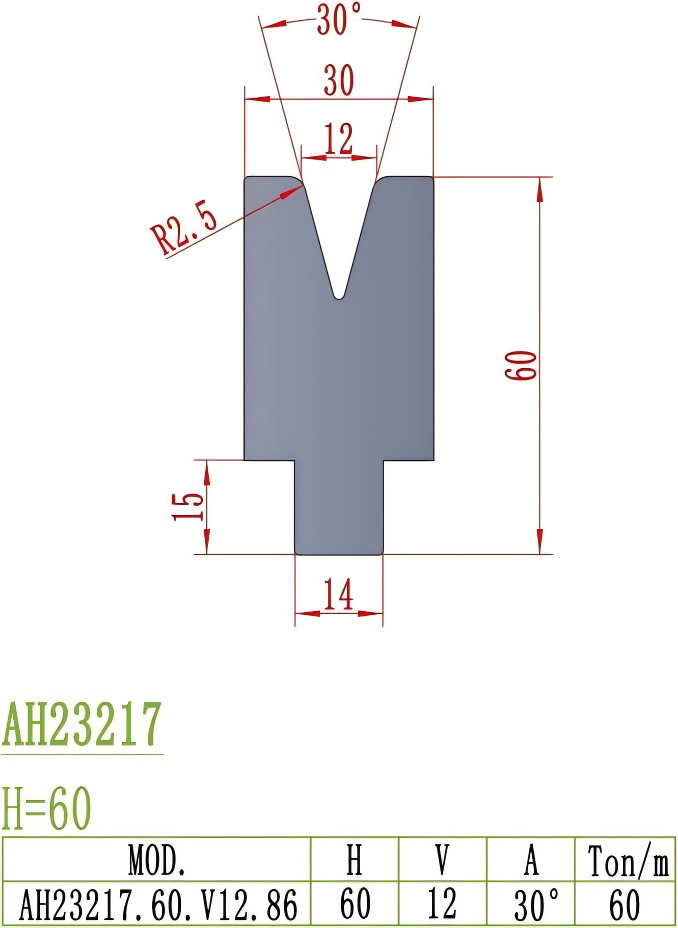 Amada Precision Style Punch AH23217