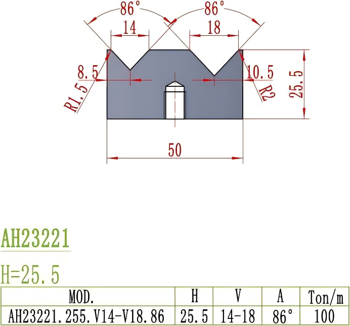 Amada Precision Style Punch AH23221