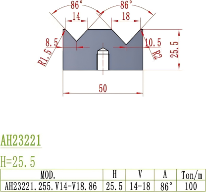 Amada Precision Style Punch AH23221