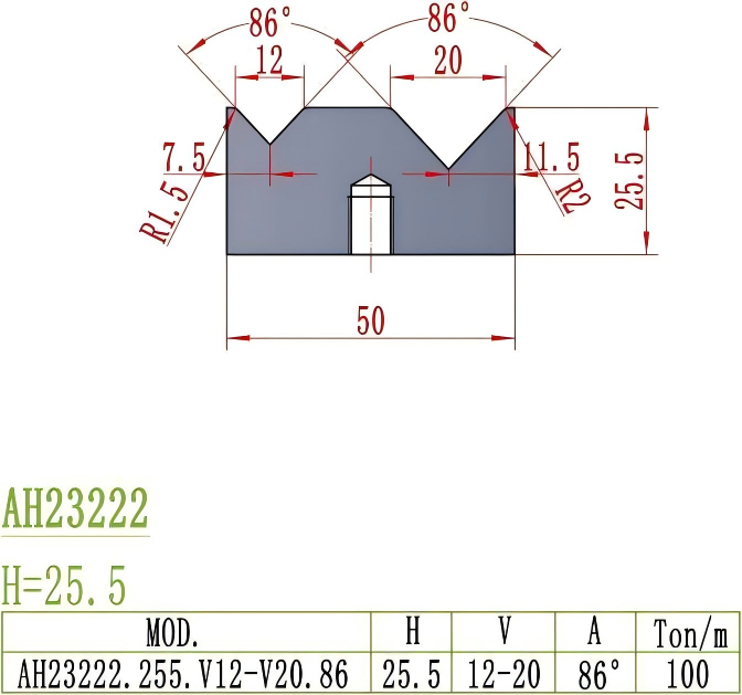 Amada Precision Style Punch AH23222