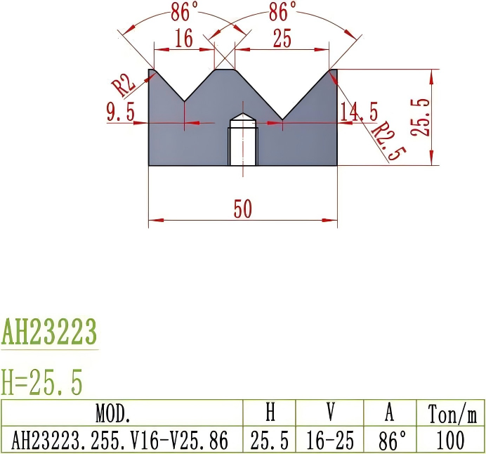 Amada Precision Style Punch AH23223