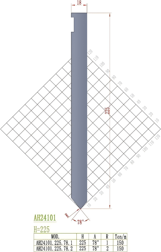 LVD Precision Style Punch AH24101