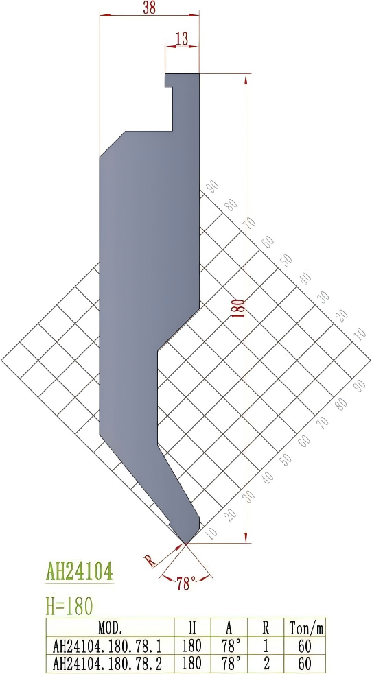 LVD Precision Style Punch AH24104